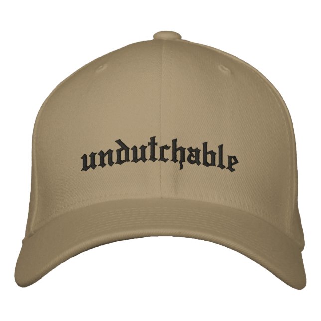 Gorra Bordada indiscutible (Anverso)