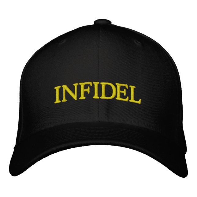 GORRA BORDADA INFIDEL (Anverso)