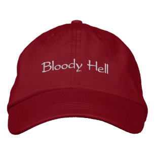 Gorra Bordada Infierno Sangriento