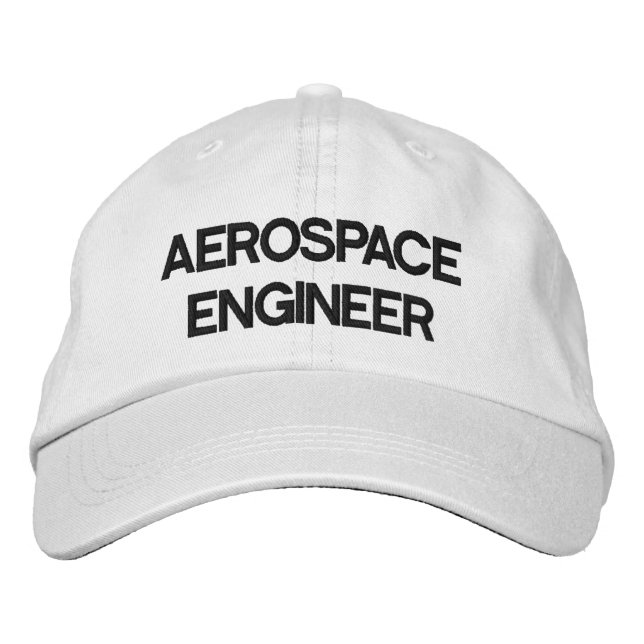 GORRA BORDADA INGENIERO DE AEROSPACE (Anverso)