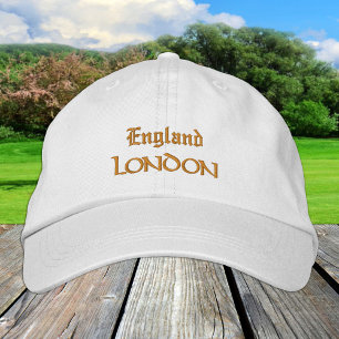 Gorra Bordada Inglaterra y LONDRES moda Reino Unido / Patriotas 