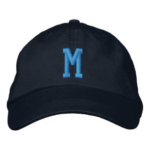 Gorra Bordada Inicial Negrita Monograma Personalizado