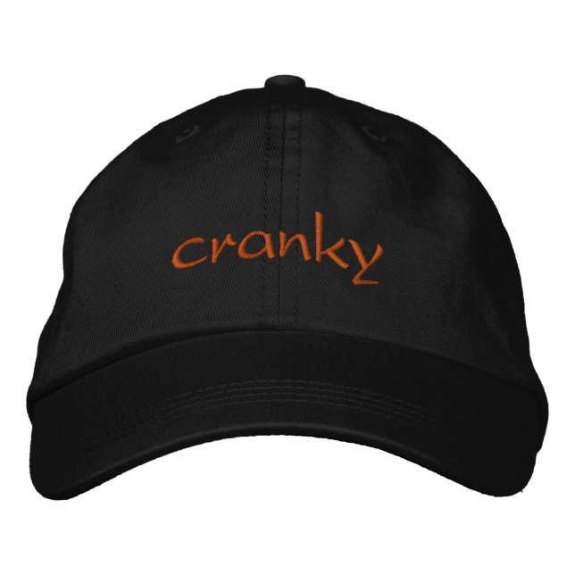 Gorra Bordada insensible (Anverso)