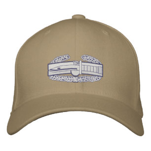 Gorra Bordada Insignia de acción de combate