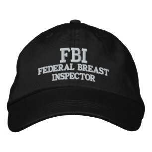 GORRA BORDADA INSPECTOR FEDERAL DE MAMA DEL FBI