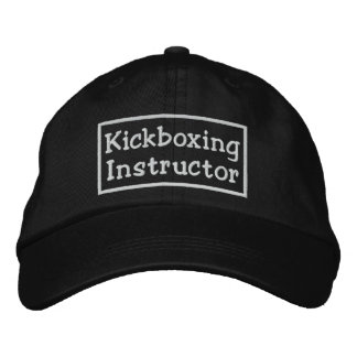 Gorra Bordada Instructor de Kickboxing