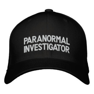 Gorra Bordada Investigador paranormal