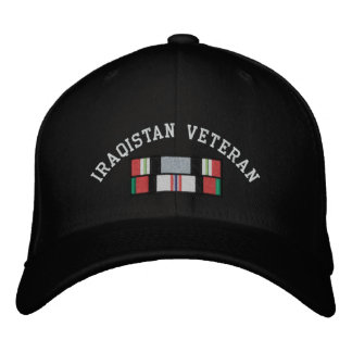 Gorra Bordada Iraq Veterano de Afganistán