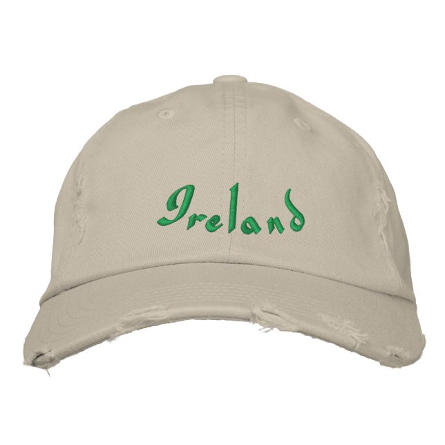 Gorra Bordada Irlanda (Anverso)