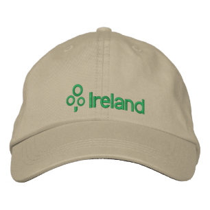 Gorra Bordada Irlanda con Shamrock