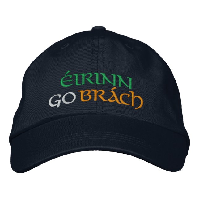 Gorra Bordada Irlanda para siempre (Anverso)