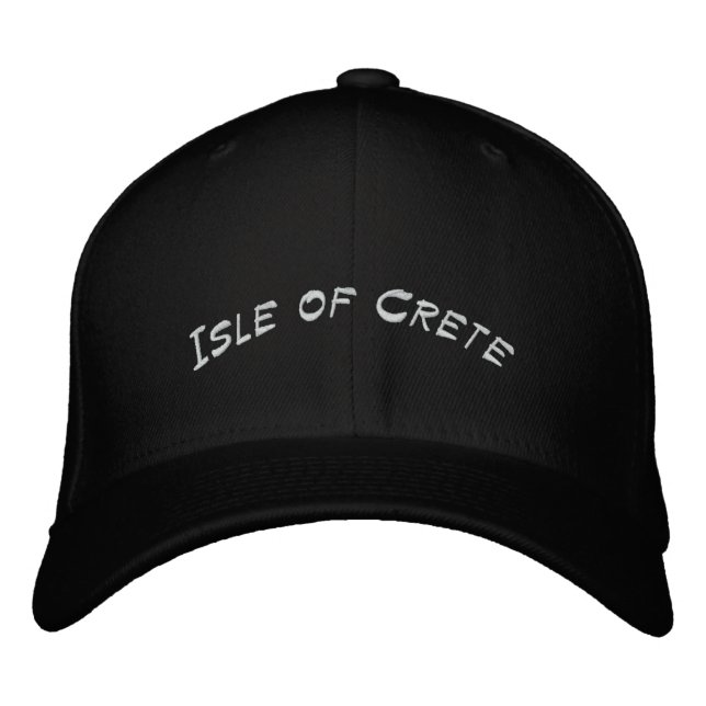 Gorra Bordada Isla de Creta (Anverso)