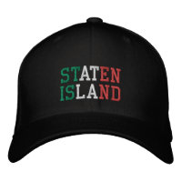 ISLA STATEN (anverso) NYC (reverso) Rojo Blanco Ve