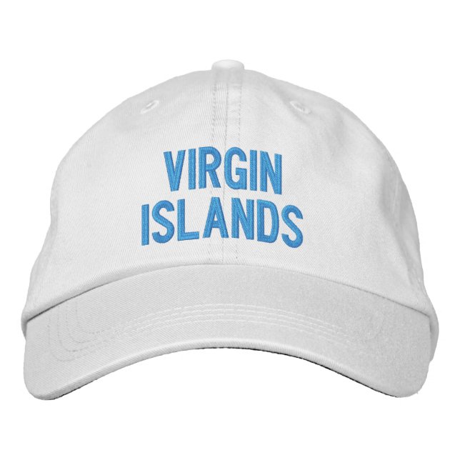 GORRA BORDADA ISLAS VIRGINAS (Anverso)