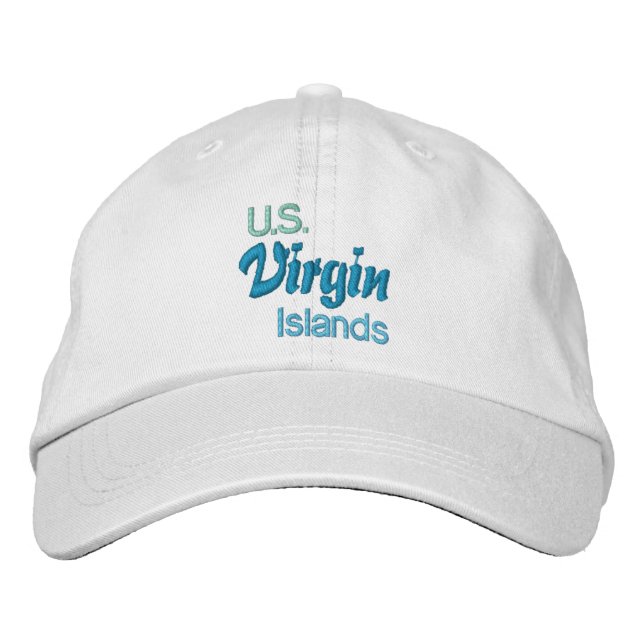 Gorra Bordada ISLAS VIRGINAS 2 cap (Anverso)