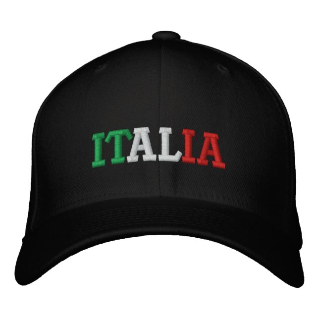 Gorra Bordada Italia (Anverso)