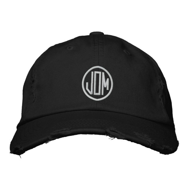 GORRA BORDADA J.O.M. (Anverso)