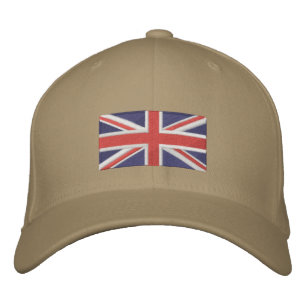 Gorra Bordada Jack de unión - Color completo