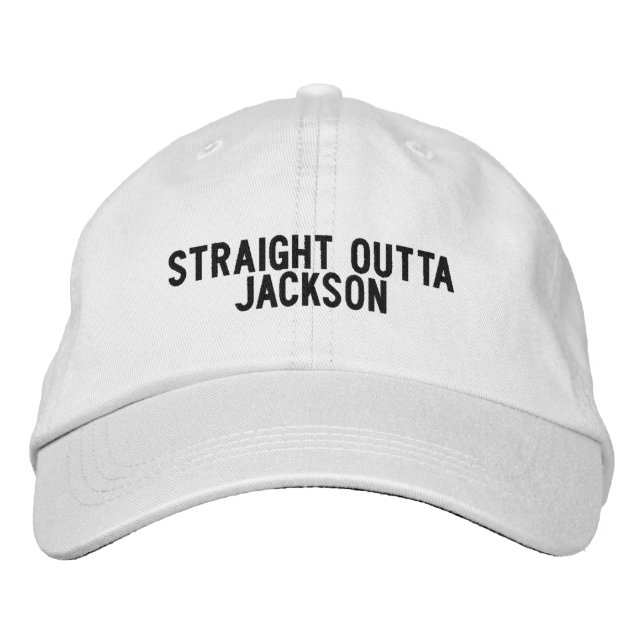 Gorra Bordada Jackson Wyoming (Anverso)