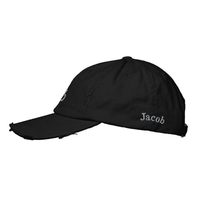 Gorra Bordada Jacob nombre bordado, (Izquierda)