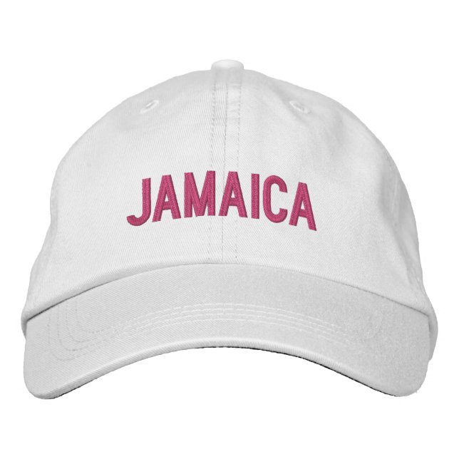 GORRA BORDADA JAMAICA (Anverso)