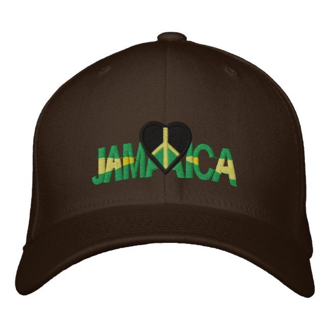 GORRA BORDADA JAMAICA LUV (Anverso)