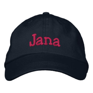 Gorra Bordada Jana Name Embroid Baseball Cap
