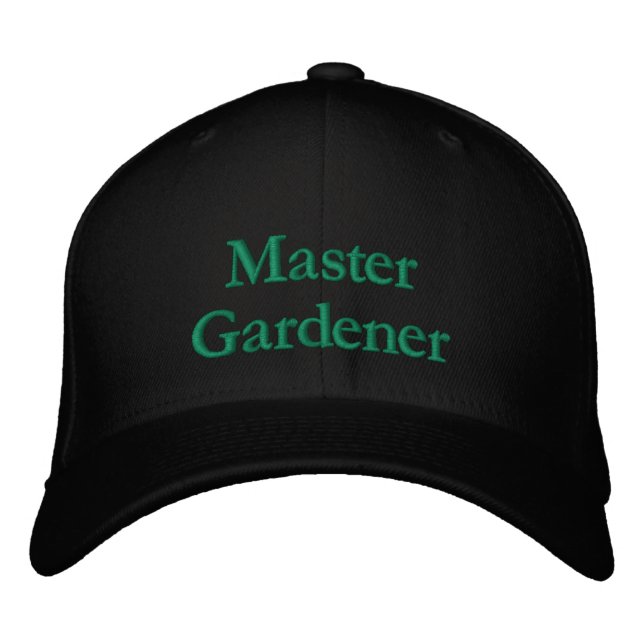Gorra Bordada Jardinero maestro (Anverso)