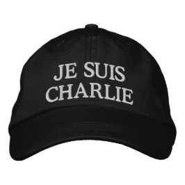 GORRA BORDADA JE SUIS CHARLIE