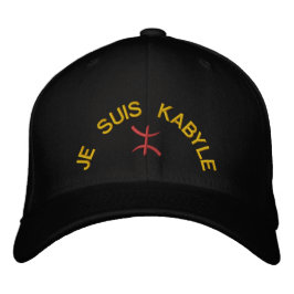 Gorra Bordada Je Suis Kabyle