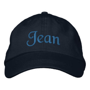 Gorra Bordada Jean Personalizado Béisbol