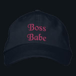 Gorra Bordada Jefe Babe desata a su mujer moderna con poder inte<br><div class="desc">Desate tu poder interior con la gorra bordada de Boss Babe, el accesorio perfecto para la mujer moderna. Este gorra con una marina ajustable ofrece estilo y comodidad, con texto personalizado que refleja su atrevida y segura vitalidad. Ya sea que estés haciendo recados o con amigos, este gorro eleva cualquier...</div>