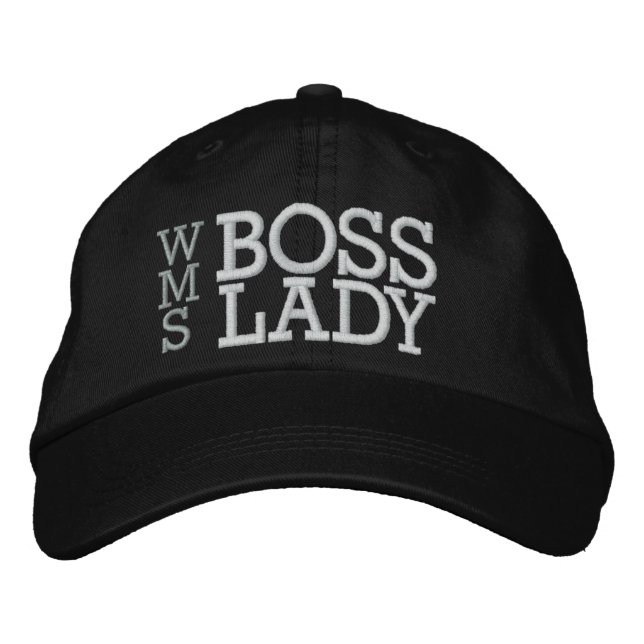 GORRA BORDADA JEFE, DAMA, W, M, S (Anverso)