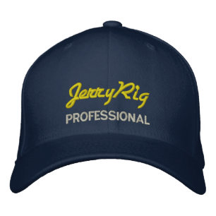 Gorra Bordada Jerry Rig Professional