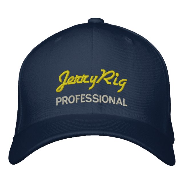 Gorra Bordada Jerry Rig Professional (Anverso)