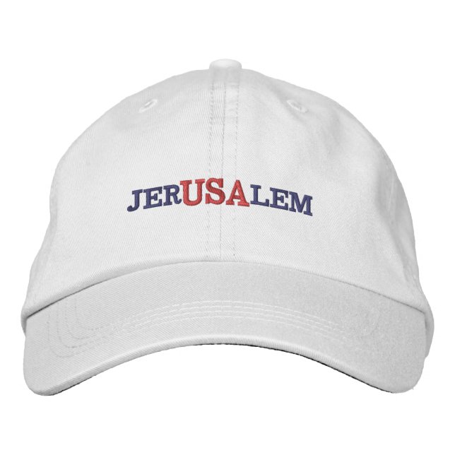 Gorra Bordada Jerusalem USA (Anverso)