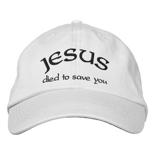 Gorra Bordada Jesús (Anverso)