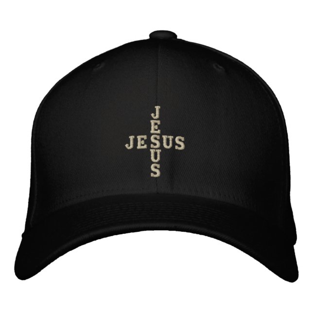 Gorra Bordada Jesús (Anverso)