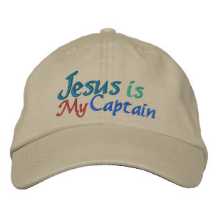 Gorra Bordada Jesús es mi capitán por SRF