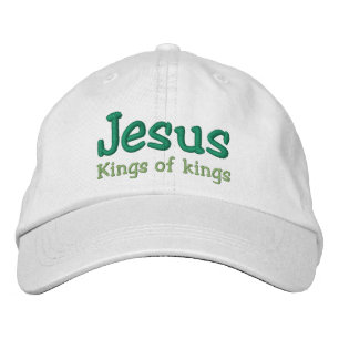 Gorra Bordada Jesús Rey de reyes