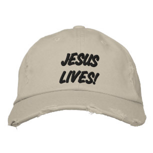 GORRA BORDADA ¡JESÚS VIVE!
