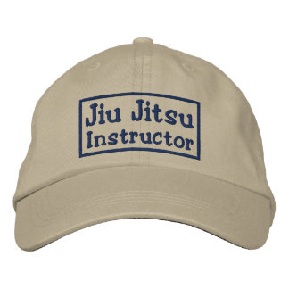 Gorra Bordada Jiu Jitsu Instructor