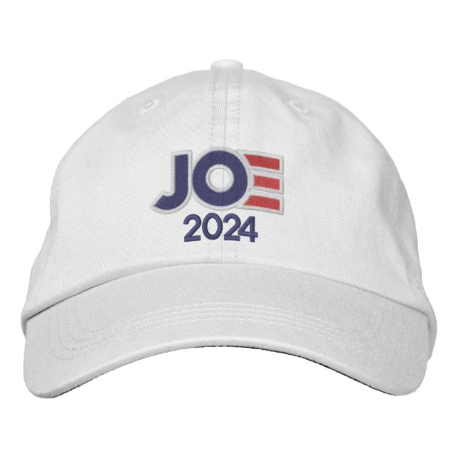 Gorra Bordada Joe Biden 2024 - Just Joe Embroidered Baseball Cap (Anverso)