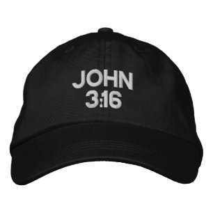 GORRA BORDADA JOHN 3:16 CAP
