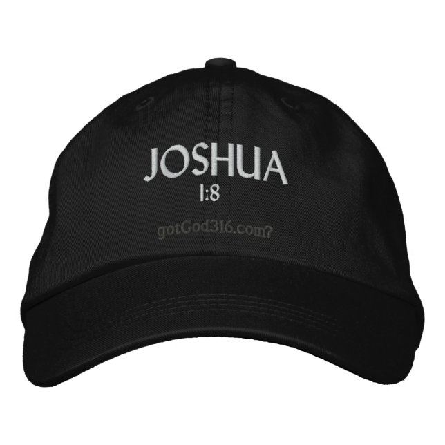 Gorra Bordada JOSHUA gotGod316.com 1:8 (Anverso)