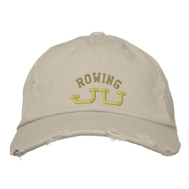 Gorra Bordada JU Rowing (Anverso)