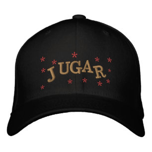 GORRA BORDADA JUGAR, JUGAR