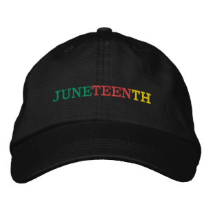 GORRA BORDADA JUNETEENTH
