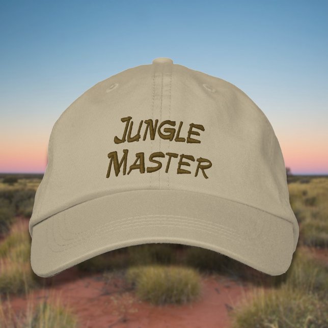 Gorra Bordada Jungle Master (Subido por el creador)