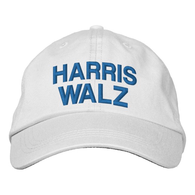Gorra Bordada Kamala Harris Tim Walz 2024 (Anverso)